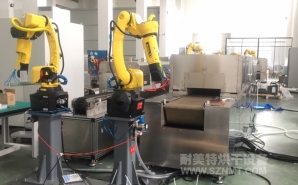 NMT-ZP-108 疫苗玻璃瓶小型預熱加固化自動裝配線(蘇州?？松?